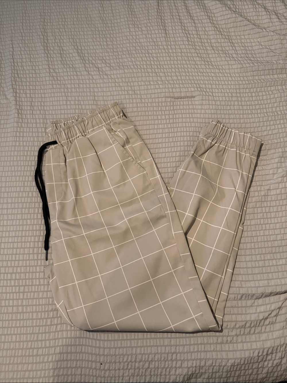 SHEIN Plaid Joggers